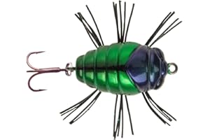 SAKURA Notobug Leurre Adulte Unisexe, Black Fury Trout, 30mm