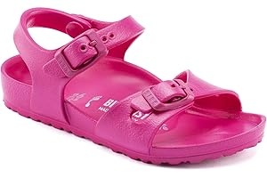 Birkenstock Rio Kids Beetroot Purple, Eva, Sandalo Unisex-Bambini, Rosa, 33 EU Stretta
