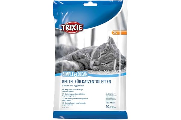 TRIXIE Bolsas Basura para Bandejas Simple'n'Clean para Gatos