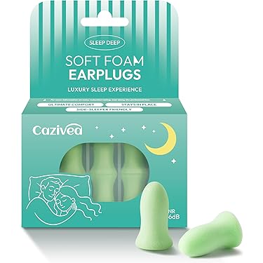 ESCAM 10 Paia Tappi Per Le Orecchie In Schiuma Usa E Getta Senza Cavo Russare Sonno Protezioni Per L'udo Protezione Per Le Orecchie Tappi Per Le Orecchie Paraorecchie - Foto 7