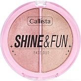 Callista Shine & Fun Face Duo 130 Shine Squad Blush & Illuminator Palette