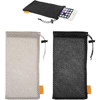 8 Stück Nylon-Netztaschen Mit Kordelzug - Klein, Leicht & Perfekt Zur Aufbewahrung (13 X 9 Cm)