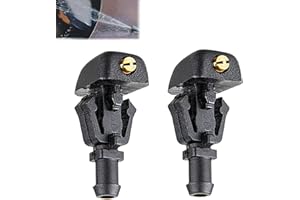 Yuiturt 2 Stück Scheibenwaschdüse für Ford F150(2004–2013), E150, E250, E350, 3W7Z17603AA Auto Scheibenwischer Waschdüsen, Universal Spritzdüse, Scheibenwaschdüse Set