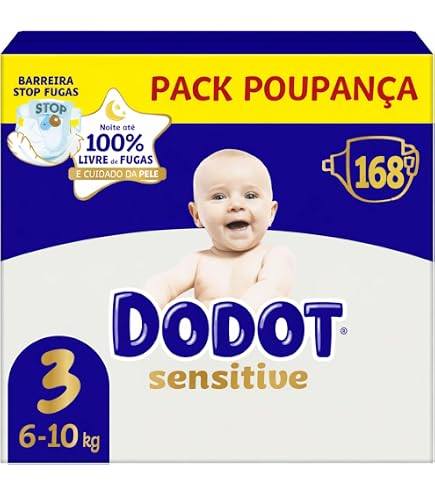 Dodot Activity Pannolini Taglia 3 (6-10 Kg): 58 Pezzi Per Neonati Attivi E In Movimento