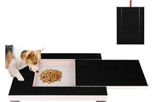 Kinberry Dog Nail Scratch Board With Treat Box - Puppy Grinding Pad, File, Sandpaper Scratcher Alternative to Clippers & Grinders