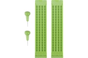 DAIWEI RUANI 4 Lines 28 Cells Braille Braille Writing Plastic Braille Kit, Green (2)