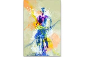 Paul Sinus Art Triathlon 90x60cm auf Leinwand gespannt fertig zum aufhängen