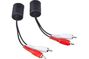 InLine 89001 Audio przez RJ45 pasywny, 2 x wtyczka cinch/gniazdo RJ45, maks. 50 m, 2 sztuki w opakowaniu