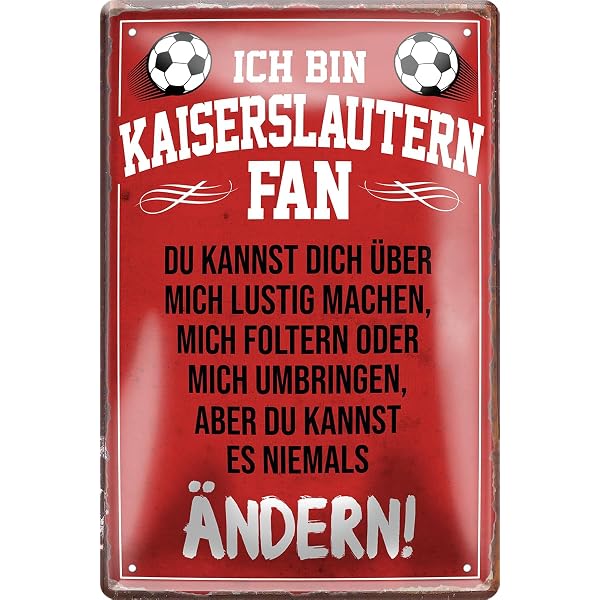 Pin 1. FC Kaiserslautern Logo - 1.5 x 1.5 cm