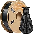 ERYONE PETG Filament 1,75 mm, 3D Printer Filament PETG, 0,03 mm, 1 kg/Spool, Black