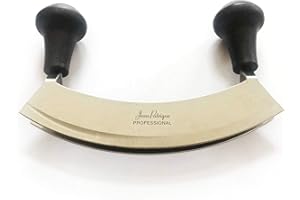 Jean-Patrique Black Handled Mezzaluna