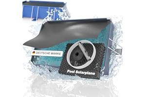 Planenfux® Solarfolie Pool Rechteckig 300x200 cm inkl. Befestigung | UV, Chlor- & Salzwasser-Resistente Solar Noppenfolie | Zuschneidbare Solarplane Pool | Solar Poolabdeckung zum Poolwasser erwärmen