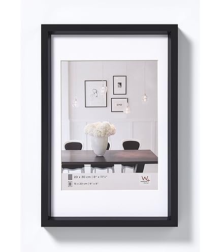 Clamaro 'COLLAGE' Picture Frame 58x82 Handmade | White Matt