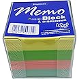 Stephens Note Paper Memo Block Dispenser Pastel Colour, Ideal Desk Note Paper Holder For Taking Phone Message, Jotting Down Shopping Lists, Dates And Upcoming Events, For Home, Office, Business School