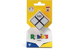 RUBIK'S - Cubo DE Rubik 2X2 - Juego de Rompecabezas, Cubo Mágico de Bolsillo para Desafiar la Mente - 6063963 - Juegos Niños 8 años + - Regalo Niño 8 años +