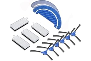 DESCONOCIDO HUAYUWA - Juego de paños de repuesto para aspiradora con filtro lateral para aspiradora para Conga 1090 1790 1099 999 990