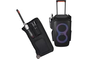 CBDYWVR Custodia multifunzionale per l'altoparlante portatile Bluetooth JBL PartyBox Stage 320, copertura antipolvere per gli accessori PartyBox Stage 320, copertura portatile per viaggi all'aperto
