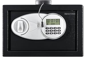 Genie Hand – Cassaforte di Deposito con Serratura B-Class, Anti Bounce System, Display Digitale e Alimentore Esterno di Backup (Piccola)