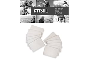 FiTSTILL Anti-Fog Inserts 24 pcs - Reusable Moisture Absorbent Strips for Underwater Dive Shells for Go Pro Hero 13/12/11/10/9/8/7/6/5/4/3 Session, MAX, 11 Mini and DJI osmo action 5 pro/4/3/2/