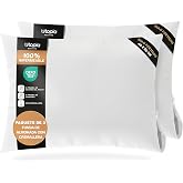 Waterproof Pillowcases with Zip, 40 x 80 cm, Set of 2