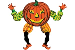 Beistle Vintage Halloween Jointed Goblin Party Decoration - 80in tall