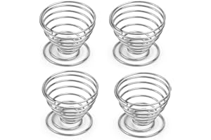 UNGROL Ogquaton Lot de 4 coquetiers en métal