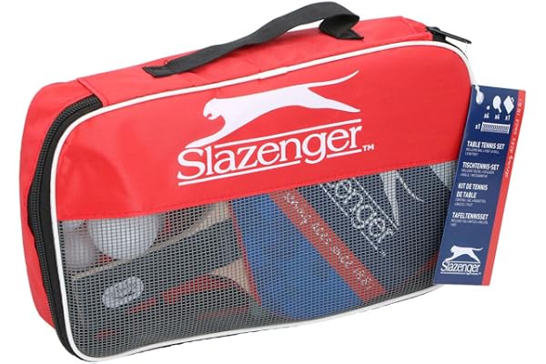 Slazenger - 22542 - Set De Tennis De Table - 10 Pièces