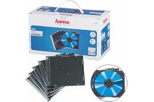 Hama CD Tomt Fodral SlimLine, 50 Stycken