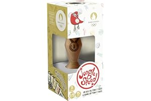 Asmodee - Jungle Speed : Jeux Olympiques Paris 2024 - Jeux de société - Jeux de Cartes - Jeux d'observation et de rapidité - A partir de 7 Ans - 2 à 10 Joueurs - Version française