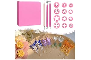 ‎KEOKER KEOKER Spring clay Cutters Polymer Clay Tools for Earrings, 12 Shapes Kit