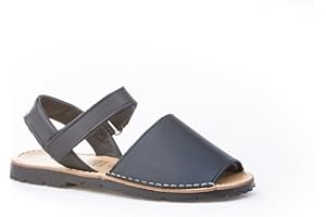 Angelitos Sandalias Menorquinas Infantiles Rojo Unisex, mod.202. Calzado infantil Made in Spain, Garantia de calidad.