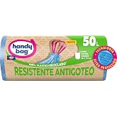 Handy Bag Trash Bags Leakproof 50L 8 Bags 100% Recycled Material