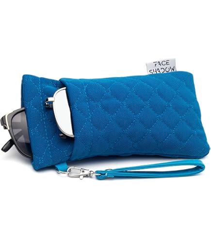 2er Set Leder-Etuis Für Sonnenbrillen - Weiche Brillenbox Mit Schlüsselanhänger