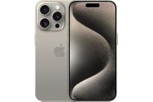 Apple (Refurbished) iPhone 15 Pro (256 GB) - Natural Titanium