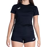 Joma Women's Short Sleeve Sports Shirt, 6XS &ndash; 3XL &ndash; Keeps the Contact with the Body Dry, Ideal for Running or Gym &ndash; Combi