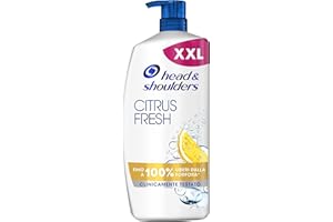 Head & Shoulders Shampoo Antiforfora Citrus Fresh, Per Capelli Grassi, Fino Al 100% Protezione Dalla Forfora Per Cute E Capelli, Clinicamente Provato, Dermatologicamente Testato, 900ml