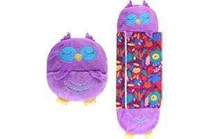 Discoball Sleeping Bags for Kids, Boys and Girls Plush Slumber Bag for Kindergarten/Travel/Camping/Daycare