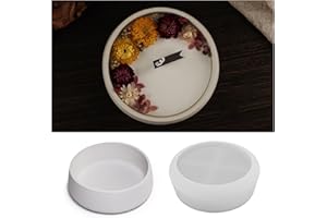 HNLMZ Stampi in Silicone per Resina,DIY Silicone Stampo per Vassoio di Frutta,Stampo Vassoio in Resina per Gioielli per i Lavori di Bricolage