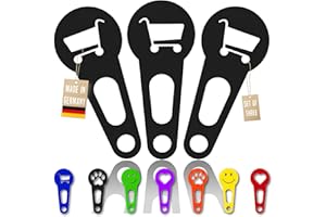 OnAir 3 x Einkaufswagenlöser zum abnehmen als Schlüsselanhänger; Einkaufswagenchip sofort abziehbar 3 Stück im Set; Handmade (Schwarz, Einkaufswagen)