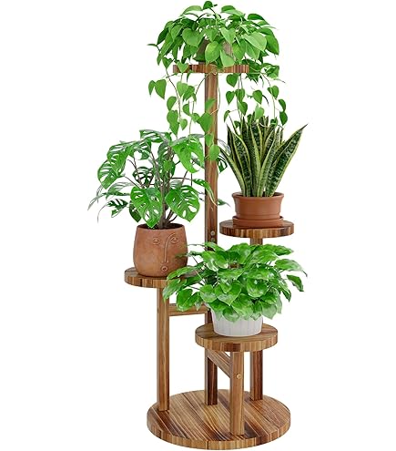 Esschert Ontwerp Plantentrap bloementrap etagère vierkant gietijzer bloemen