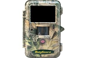 BolyGuard Wildlife Live Camera Trappola 36MP 1080P con Visione Notturna Motion Attivato per Giardino Sorveglianza Uomini Regalo