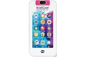 VTech Kidicom Advance 3.0 (Pink), Learning Toy & Safe Communication Device for Children Featuring e-Books, Camera, Children-Friendly Apps, Games and More, Suitable for Boys & Girls 4, 5, 6, 7 +