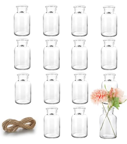 15 Bouquets Fleurs Séchées Naturelles - Mini Fleurs Pressées - DIY Déco, Résine, Scrapbooking - Cadeau Créatif