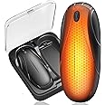 Beuchan Hand Warmers Rechargeable - 2 Pack with Charging Case14000 mAh, AI Smart Chip 50H Long Lasting Heat Electric Hand Heater for Hunting, Camping, Golf, Outdoor Activities & Gifting