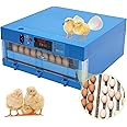 Fertile Eggs for Hatching Duck, 64 Eggs Automatic Egg Incubator Fully Automatic Digital Poultry Brooding Machine Automatic Egg Turner