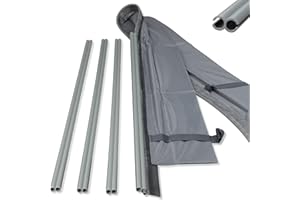 your GEAR Magnetic Drive Away Kit – listello magnetico da 7 mm con guide di adattamento per verande bus