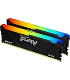 Barrette mémoire RAM Kingston FURY Beast 16 Go (Kit de 2 x 8 Go) DDR4 3200 MHz CL16 Barrette mémoire RAM Kingston FURY Beast 16 Go (Kit de 2 x 8 Go) DDR4 3200 MHz CL16
