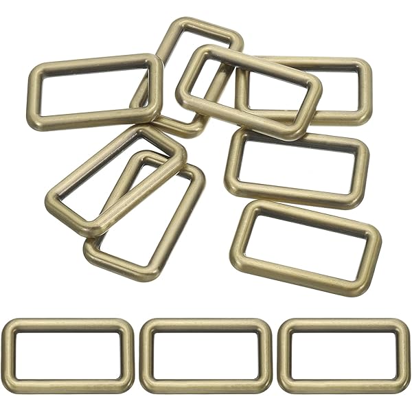 PATIKIL Metalen Tri-Glide Schuifgesp, Zinklegering Versteller Schuif Riembevestigingen voor Tasriemen Hondenhalsband Harnas Rugzak, zwart, 32mm