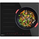 Cecotec Bolero Squad I 3600 Fullflex Induction Hob 2 Burners 7400W with Flex Zone, 9 Power Levels, Keep Warm Function, and In