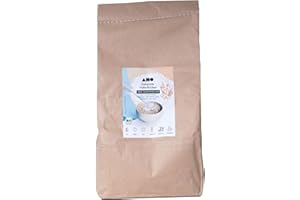 ‎AHO AHO Gekeimte Haferflocken 2kg Nachfüller, Bio aus Deutschland und Österreich, Plastikfrei verpackt, Bio Nackthafer gekeimt und gedörrt bei 42°C